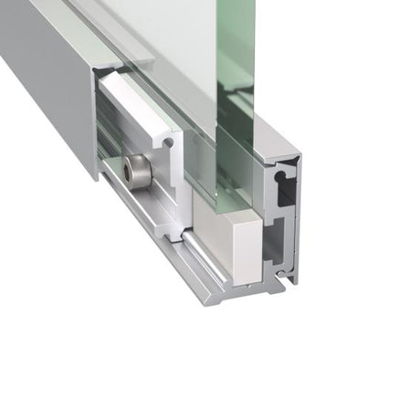 Svěrný al profil-3m s krycí lištou COM