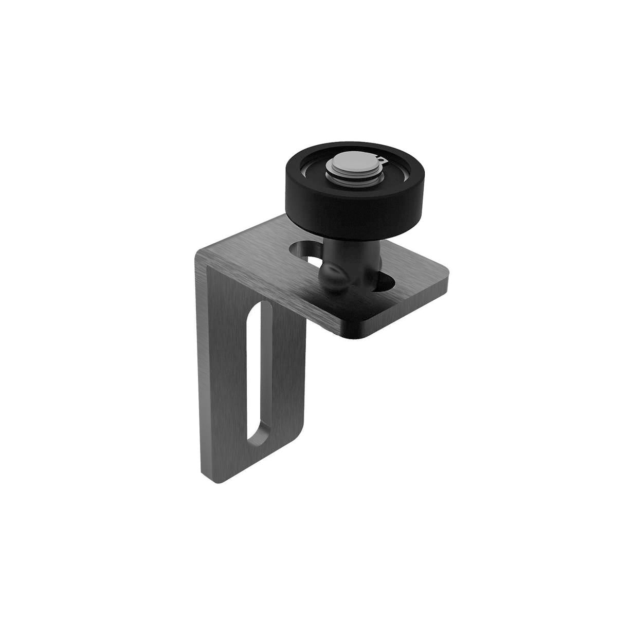 Koliesko nylonové s konzolou a ložiskem, Zn, antracit