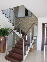 Sloupek nerezový, schod