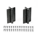 Aluminum Self-Closing Hinges with High Load Capacity – Black