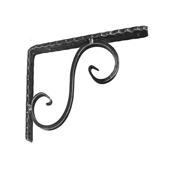 Konzole na polici 150x200mm, black