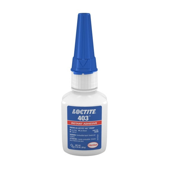 Lepidlo na nerez LOCTITE 403 - sekundové, 20g