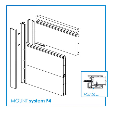 Hliníková plotová výplň 20x120x2000mm