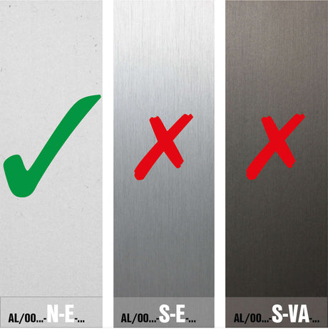 Kotvení boční - sklo AL/ELOX, 90° out