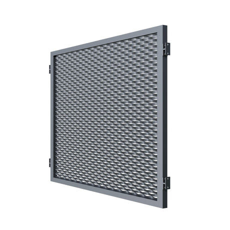 Plotový panel hliníkový 2000x1500mm tahokov antr.