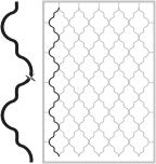Mříže kované 12x6,L2400mm