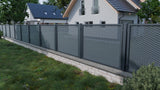 Plotové pole hliníkové 2000x1500mm ťahokov antr.