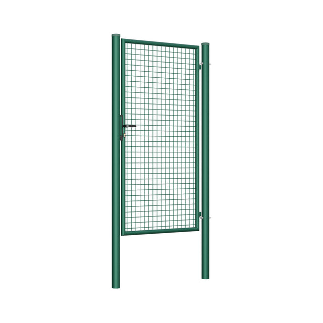 Bránka 1kr. ROUND ZnPVC 1000x1800mm, D75mm, zelená