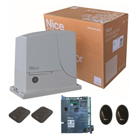 NICE pohon posuv. brán, max 1000kg s fotobunkami