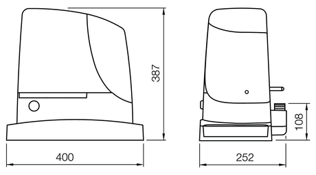 Auto. motor do 2500 kg