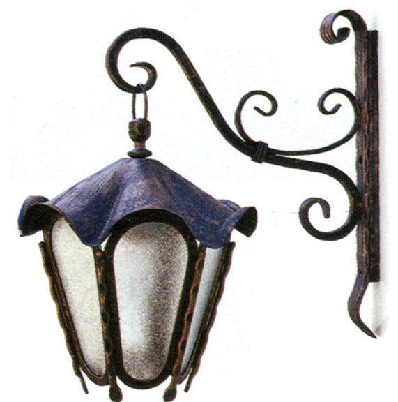 Svítidlo 460x400mm, Fe, patina Cu