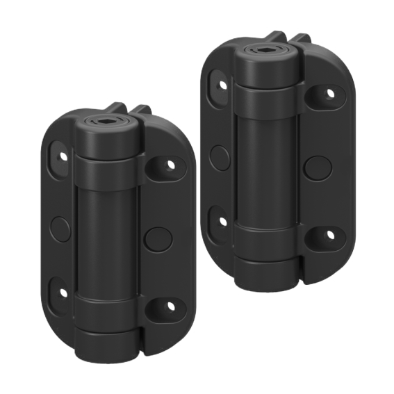 Závěs na těžké brány, s nastavitelnou pružinou