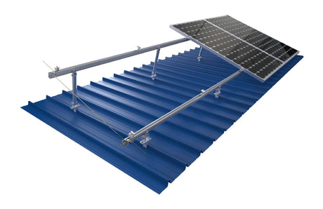 Set 1x5 - plechová strecha nastav. 15°-30°