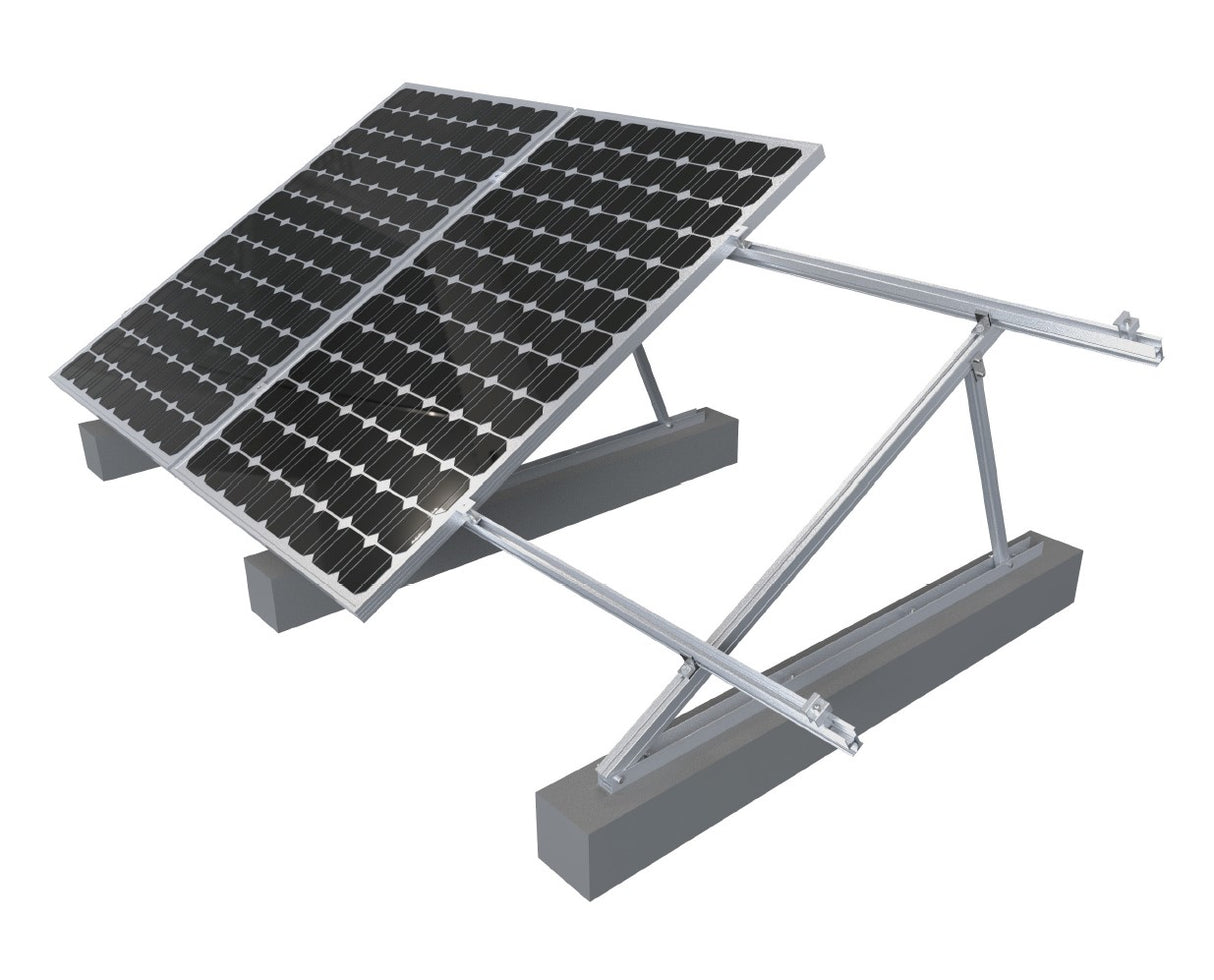 Set 1x5 - tripod plechová strecha 25°