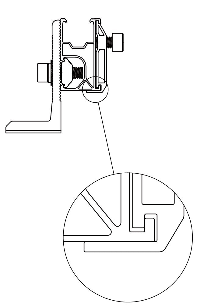 Spojka SFR-01 pro montážní profil - set 1