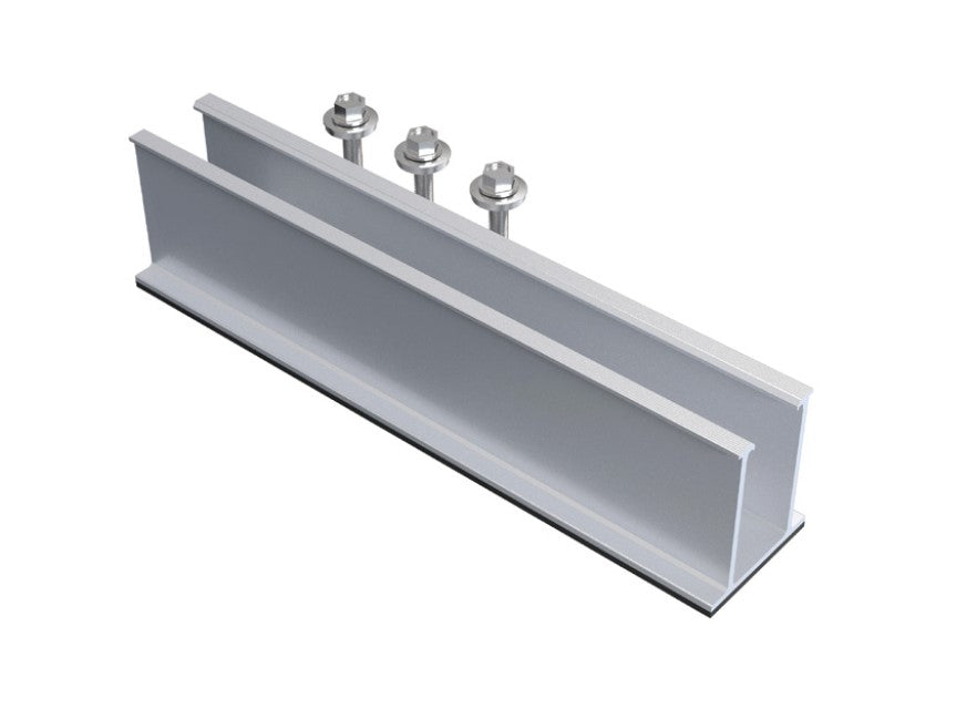 U lišta montážna 46mm hliníková pre trapez. plech