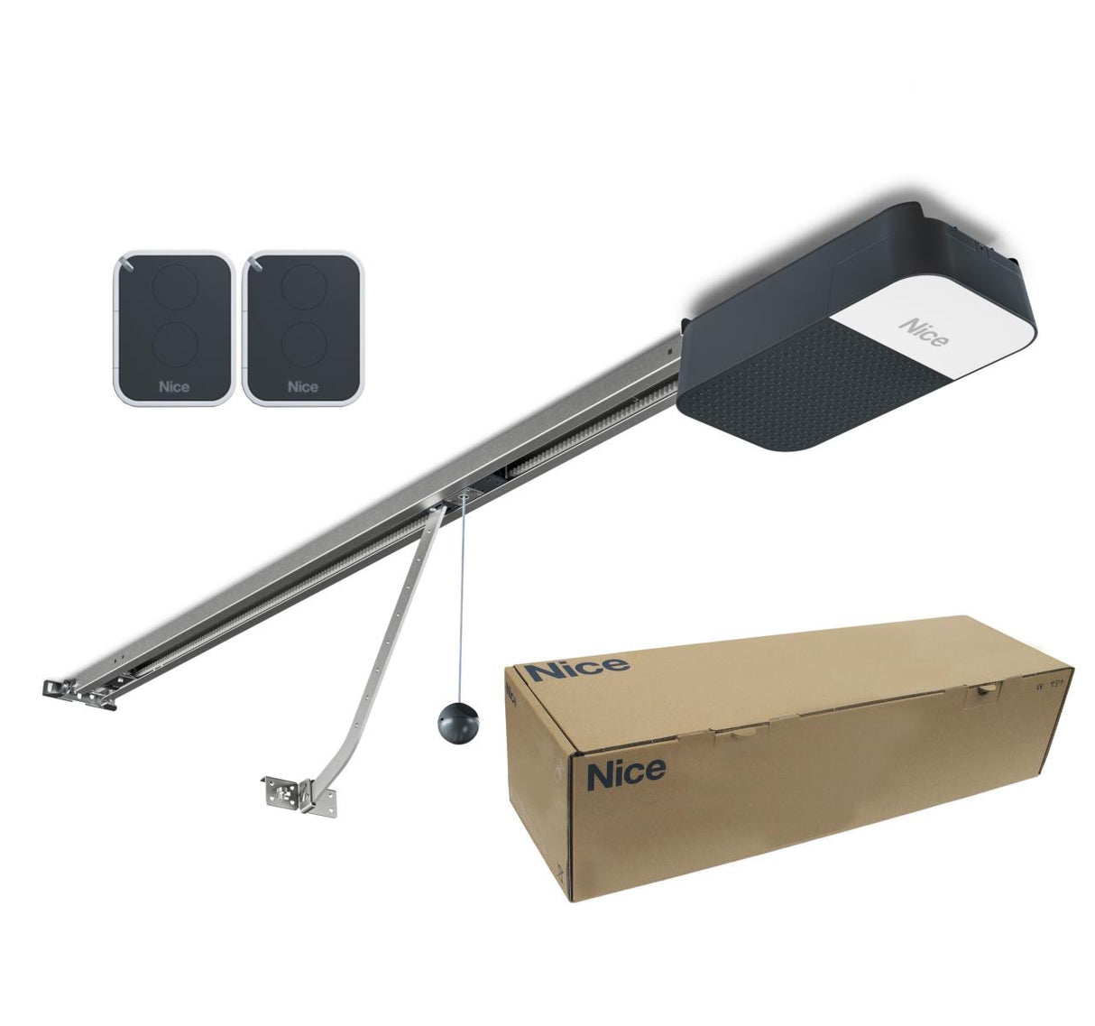 NICE pohon pro garážová vrata s dráhou kit 10m2