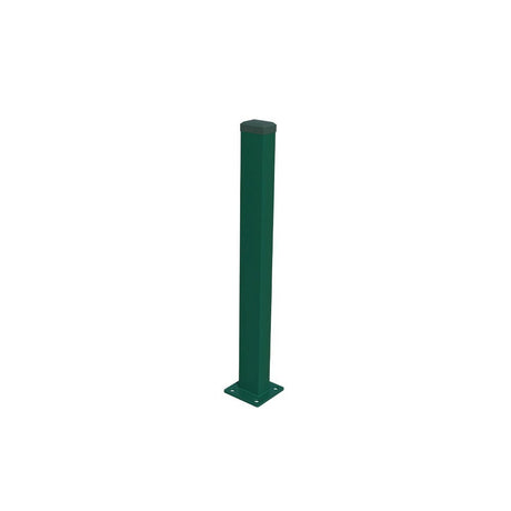 Jeklový sloupek s patkou ZnPVCRAL6005 40x60x1400mm