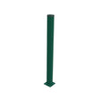 Stĺpik 60x40mm s pätkou ZnPVC 1800mm zelená