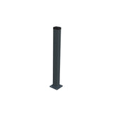Post 60x40mm with ZnPVC base 1400mm anthracite