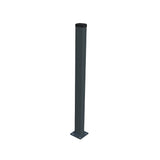 Jeklový sloupek s patkou ZnPVC RAL 7016 40x60x1800