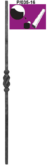 Výplň kovaná h980, b35mm, P/035A-16