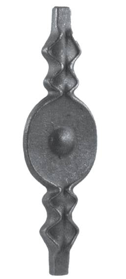 Výkovek,kovaný prvek,zábradlí,plot,brána 12x12, h2