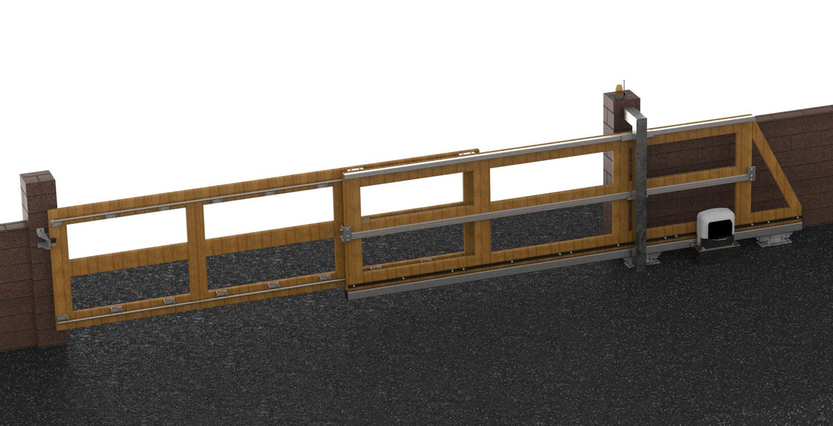 Teleskopický systém pro sam.bránu do 8m, 2dílna