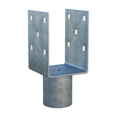 Nástavec na zemní vrut Zn U 90x90x120x60mm