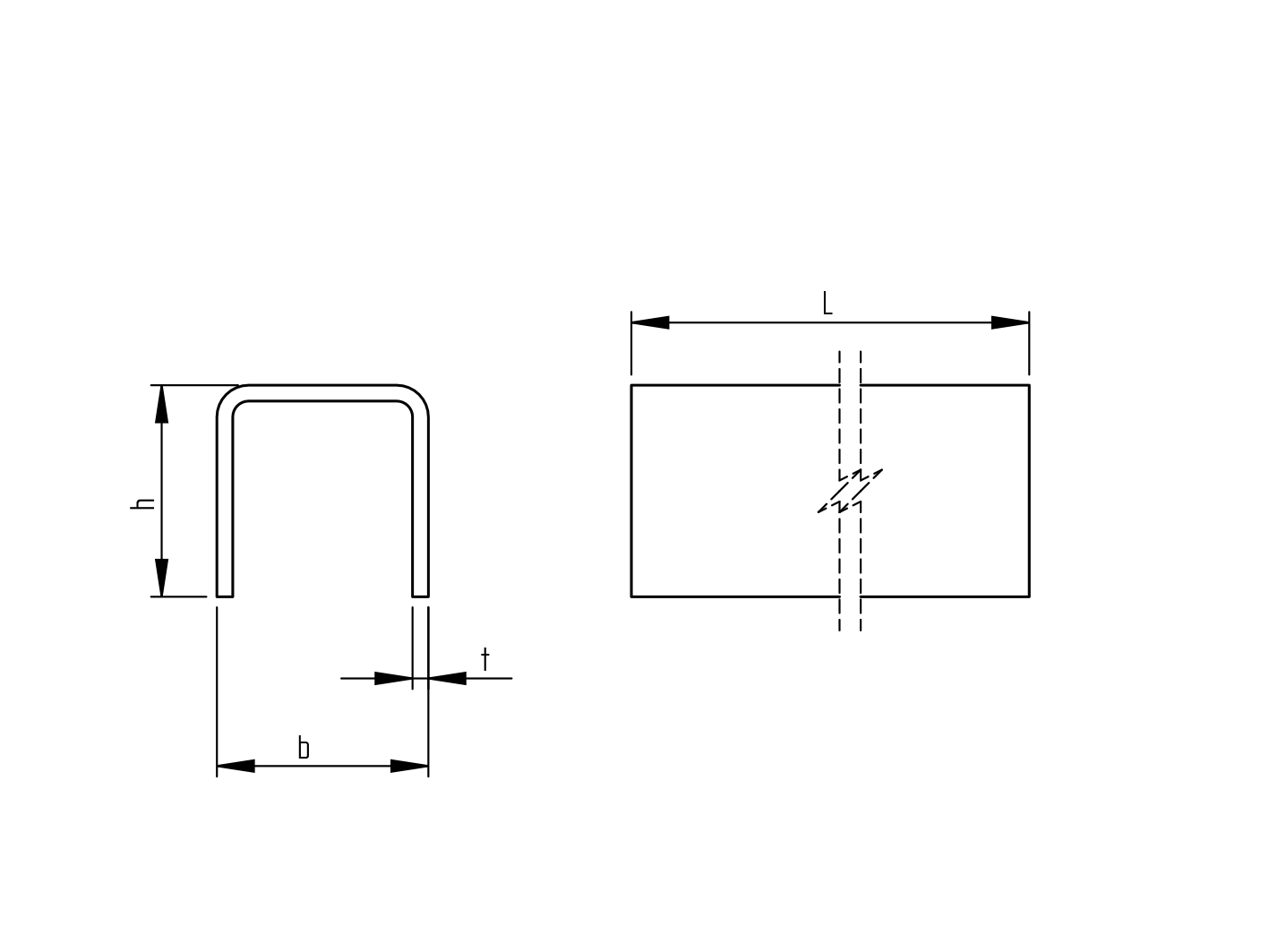 Ocel. profilová U-profil 50x50x3 (3,0148kg/m)