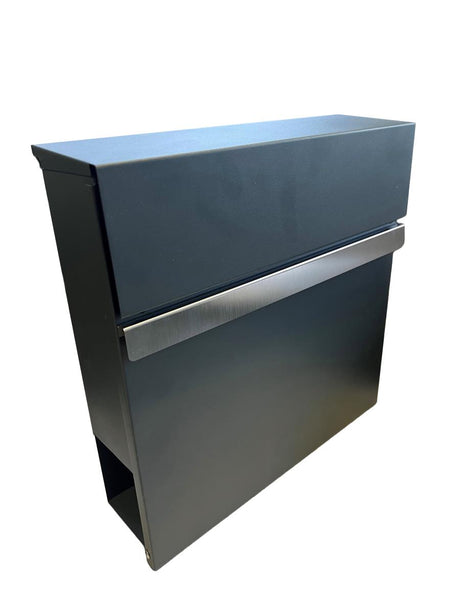 Poštovní schránka, nerezová, 370x370x100mm