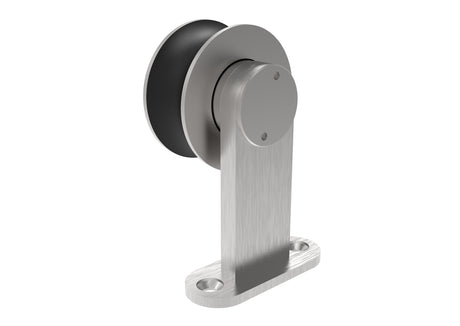 Posuv - vodítko spodní pro dřevěné dveře PVC