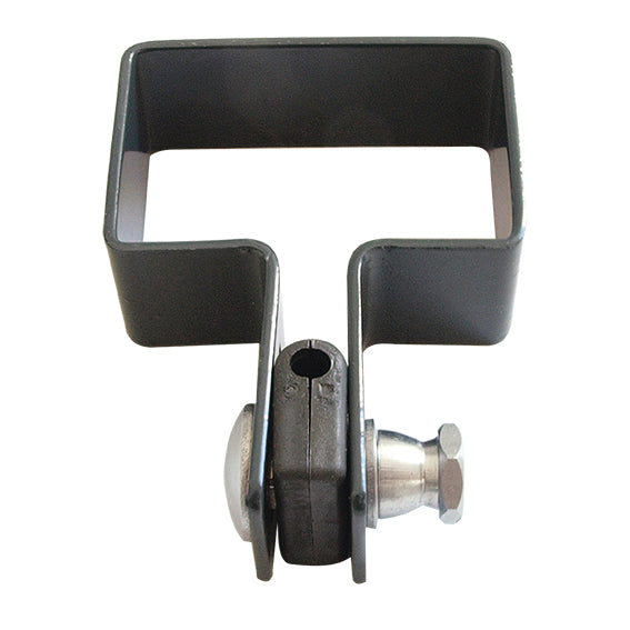 Objímka koncová na JP sloupek ZnPVC RAL7016 A