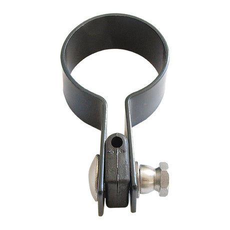 Objímka koncová na kulatý sloupek D48mm ZnPVC RAL