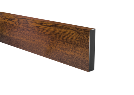 Hliníková plotová výplň 20x100x1,1-6000mm tmavý ořech