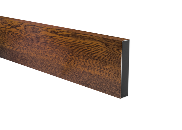 Hliníková plotová výplň 20x100x1,1-6000mm tmavý ořech