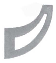 Držák madla na stěnu - jednoduchý