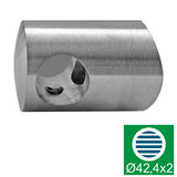 Nerezový držák prutové výplně zábradlí pravý