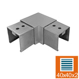 Madlo-držák skla-koleno