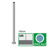 sloupek nerez zábradlí, trubka, držák, madlo AISI3