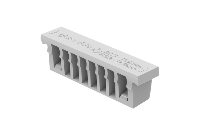 Sada pro nastavitelné upevnění skla - excenter