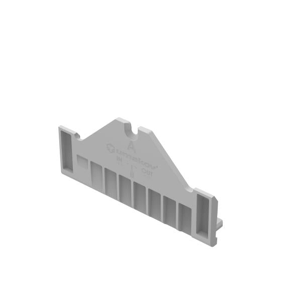 Sada pro nastavitelné upevnění skla - canal A