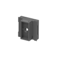 Click-lock spojka pro fasádní systém, 45 x 25  – Antracit RAL 7016, 50ks