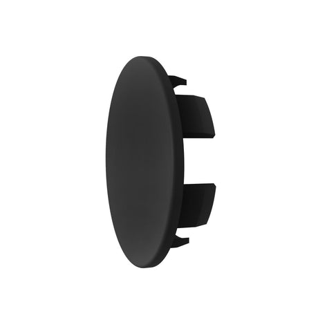 Záslepka pro AL profil - černá, PVC, D25mm