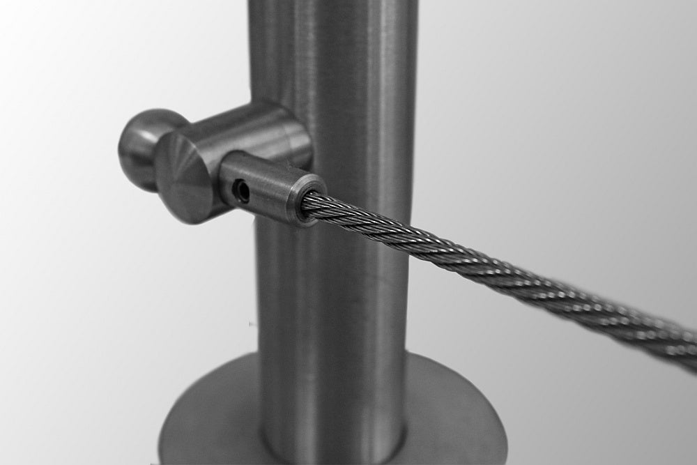 Nerezový napínák lanka s napínací kuličkou