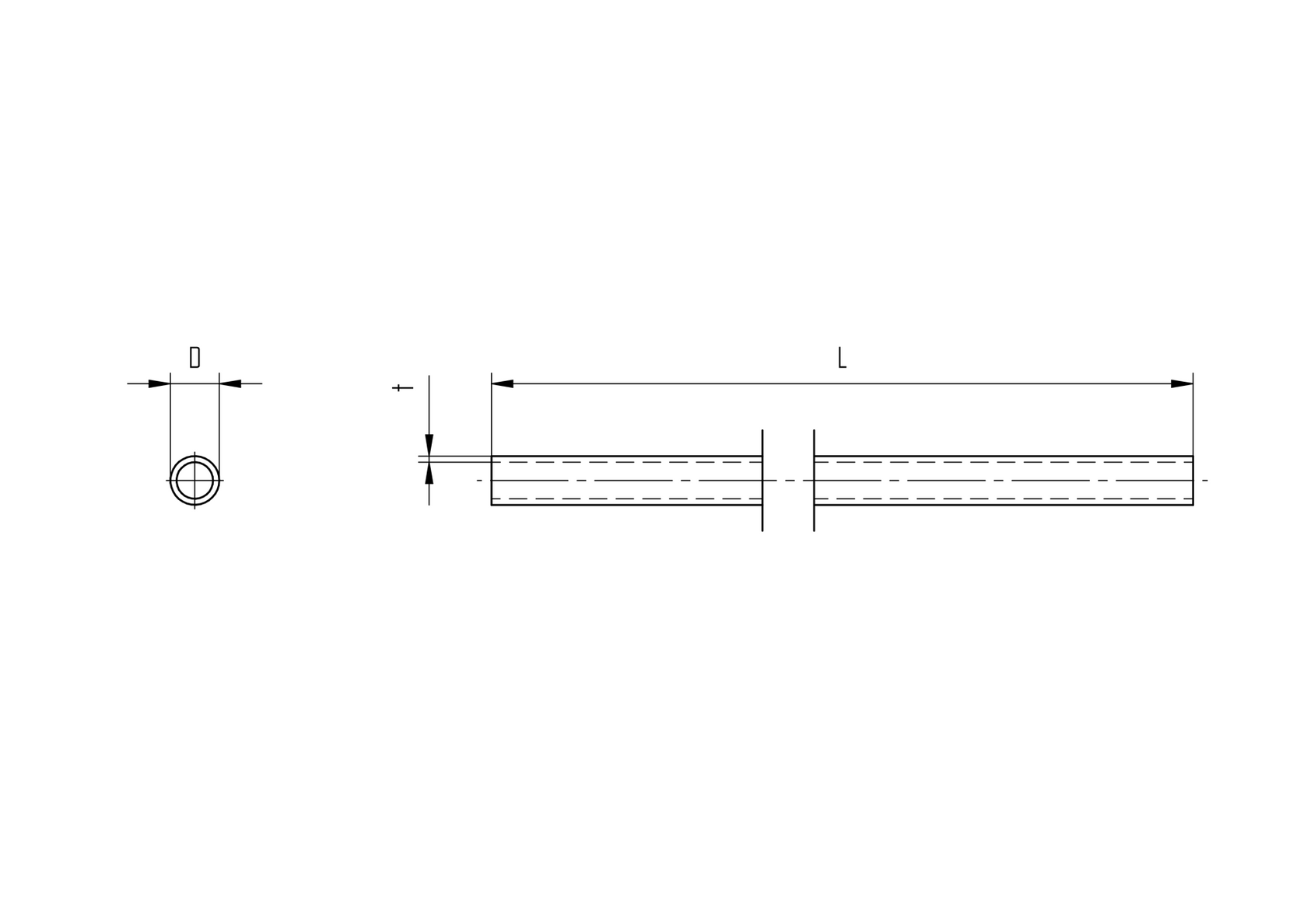 Trubka nerezová, švová
