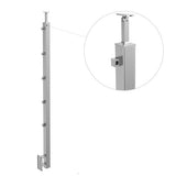 Sloupek nerezový, BK-schodište AISI304, 40x40x2