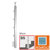 Sloupek nerez, BK-schodiště