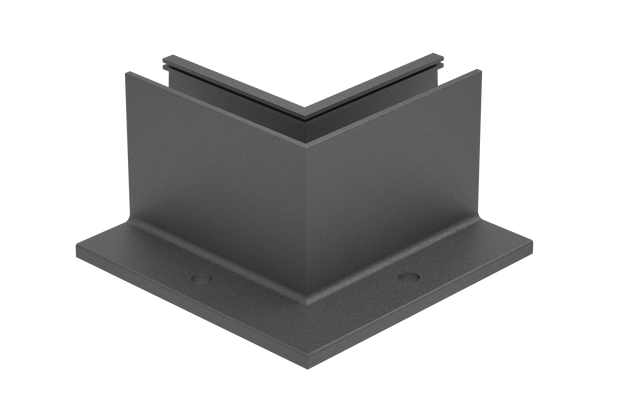 Kotvění vrchní - sklo hliník AL/ELOX/Satin