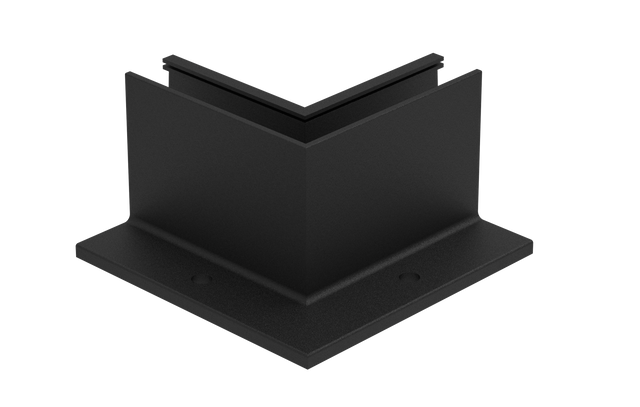 Kotvění vrchní - sklo hliník AL/ELOX/Satin